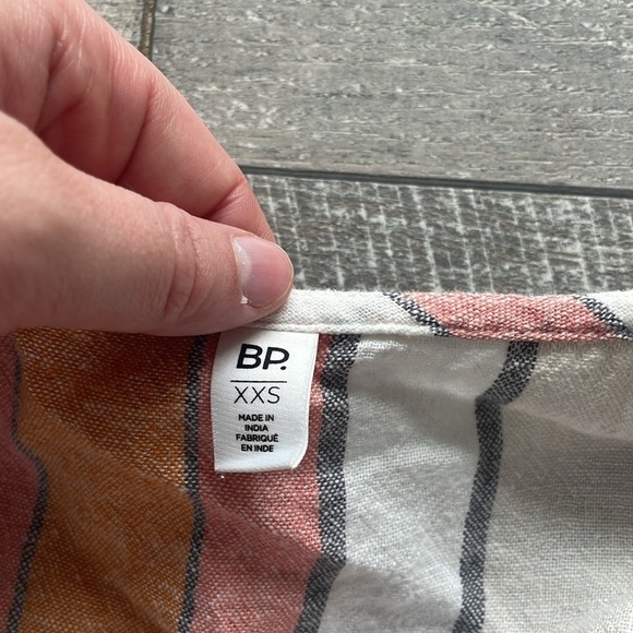 BP Stripe Surplice Boho Jumpsuit Size XXS - Picture 6 of 8